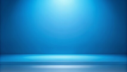 Abstract blue background for product presentation