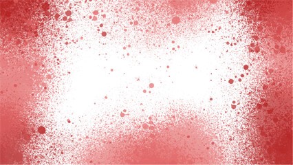 Abstract red watercolor background.Hand painted watercolor. vector