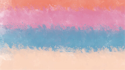 Abstract pink watercolor background.Hand painted watercolor. vector