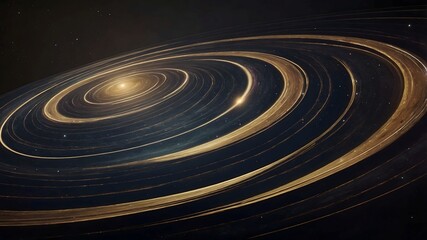 Obraz premium Illustration symbolizing cosmic exploration and intergalactic travel.