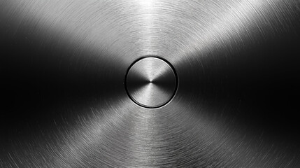 Abstract metallic texture with a circular center, perfect for modern design and backgrounds in tech or industrial themes. Design for Wall Art, Poster Print, Wallpaper & Background