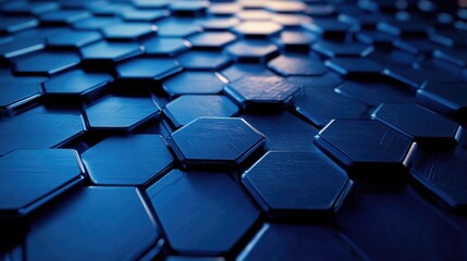 Obraz premium Electro-Futuristic Tiles Aesthetic