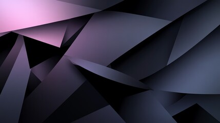 Obraz premium Abstract dark background with geometric shapes.