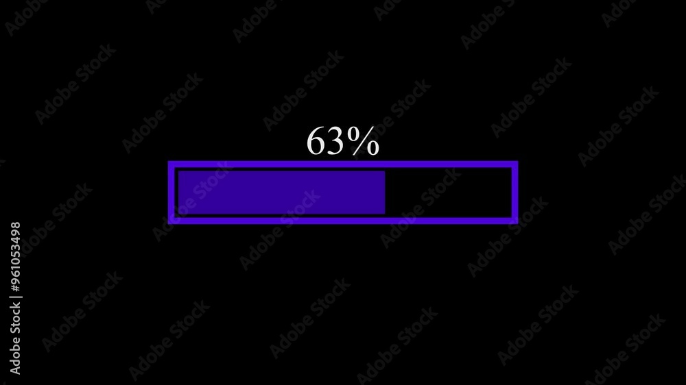 Poster fast and smooth loading icon animatio