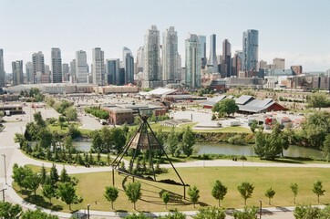 view of the city