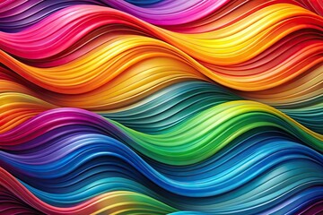 Obraz premium Abstract background of colorful waves