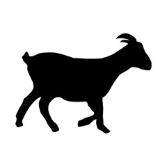 Goat Illustration Silhouette Eid al-Adha