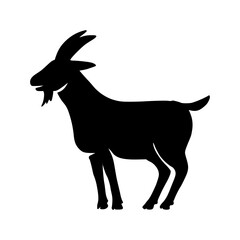Silhouette Goat for Eid Al-Adha