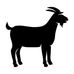 Silhouette Goat for Eid Al-Adha