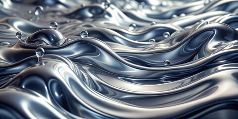 Liquid silver texture background, silver, liquid, shiny, metallic, reflection, smooth, elegant, background, texture, abstract