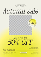 Autumn Sale Flyer