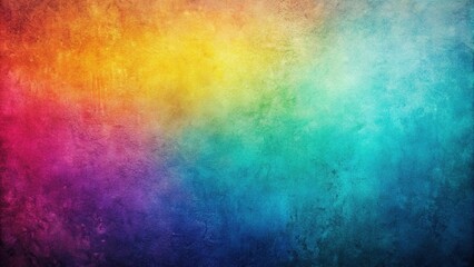 Obraz premium Abstract colourful grain texture gradient background with space and grunge texture