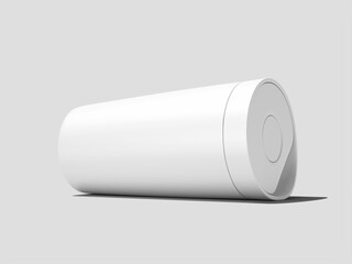 3D Rendering Eco Tumbler  Steel Mockup