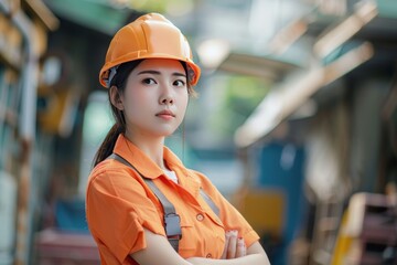 Empowered women in workwear  celebrating strength in heavy duty uniforms and t shirts