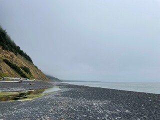 beach in the morning