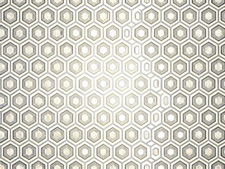 Geometric grid of octagons in a repeating pattern, set against a clean white background with subtle gradient effect to enhance depth.
