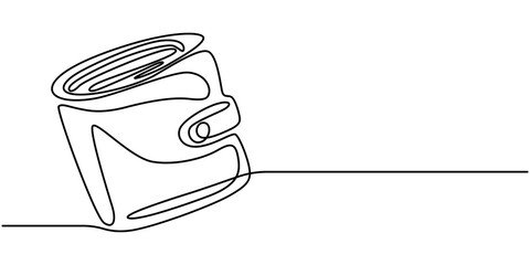 One continuous line. Wallet with banknotes. Money in a leather wallet. Flat minimal icon. One continuous line on a white background, Wallet Line Icon, Cash Back Guarantee Line Icon with Editable