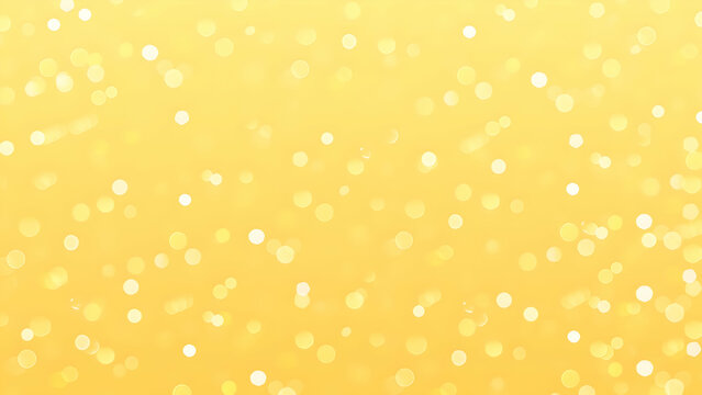 yellow glitter bokeh background shiny particles walllpaper