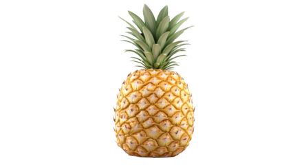 Pineapple Fruit Tropical Food Pattern Design