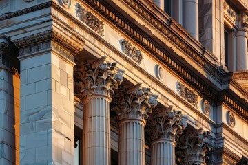 Obraz premium Classical exterior building