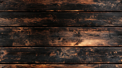 Fototapeta premium Close-Up of Dark Brown Wooden Surface with Visible Grain Patterns - Textured Background for Graphic Design, Material Studies, and Photography.
