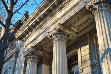 Classical exterior building