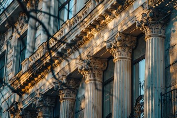 Obraz premium Classical exterior building