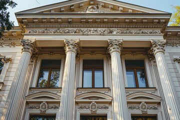 Classical exterior building