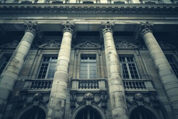 Classical exterior building