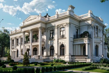 Classical exterior building