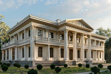 Classical exterior building