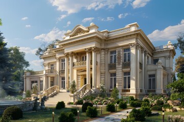 Fototapeta premium Classical exterior building