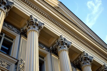 Fototapeta premium Classical exterior building
