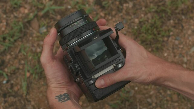 Capturing Nature Exploring a Unique Vintage Camera Perspective to Embrace the Outdoors