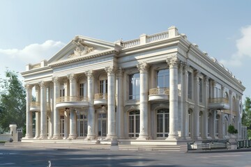 Fototapeta premium Classical exterior building