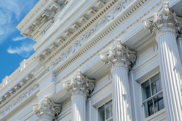 Obraz premium Classical exterior building