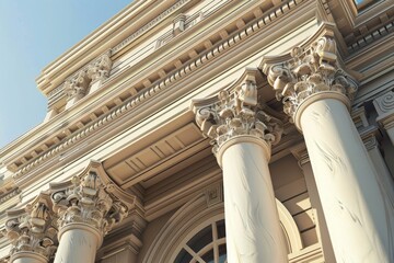 Fototapeta premium Classical exterior building