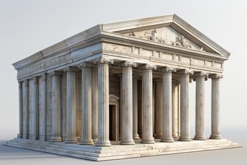 Obraz premium Classical exterior building