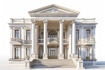 Obraz premium Classical exterior building