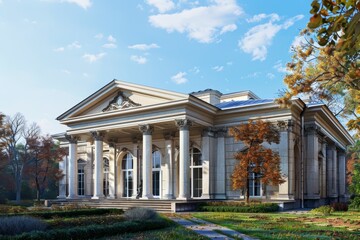 Obraz premium Classical exterior building