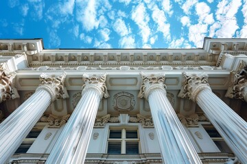 Obraz premium Classical exterior building