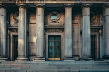Fototapeta premium Classical exterior building