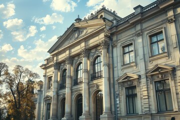 Classical exterior building