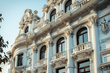 Fototapeta premium Classical exterior building
