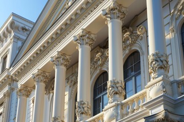 Obraz premium Classical exterior building
