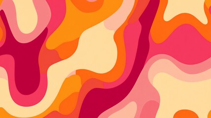Abstract colorful background with layered paper style effect.