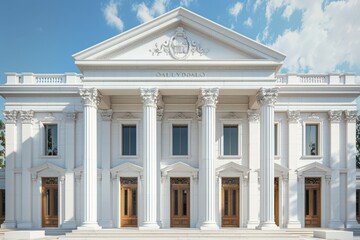 Classical exterior building