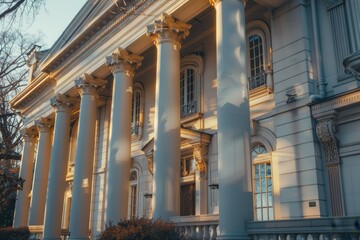 Classical exterior building
