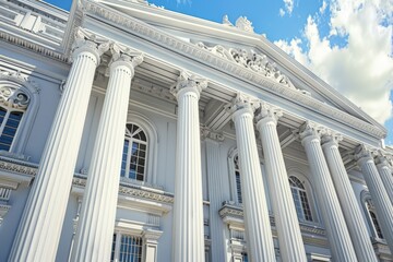 Obraz premium Classical exterior building