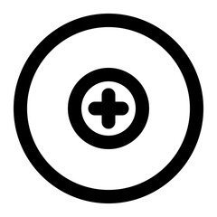 Obraz premium proton, atom, molecule, chemistry, ion outline icon